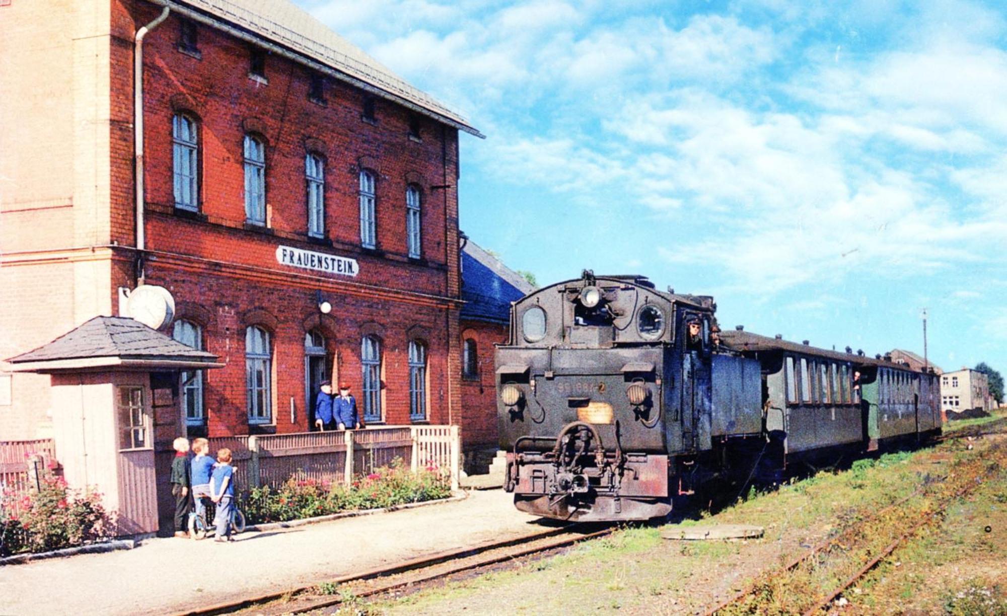 Bahnhof Frauenstein Wartehalle Apartment Exterior photo